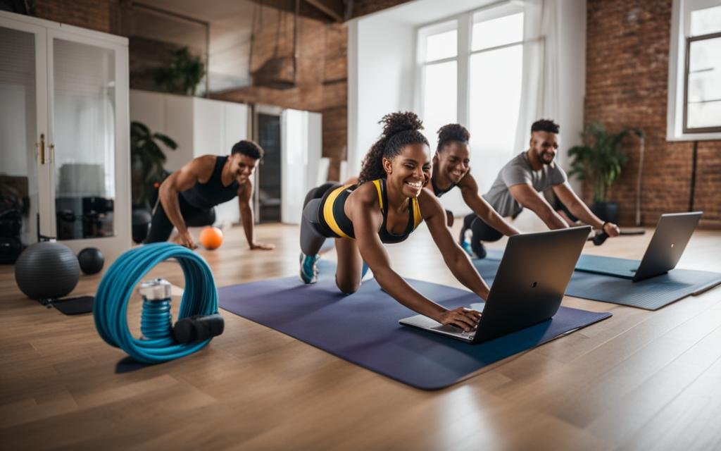 live streaming fitness classes